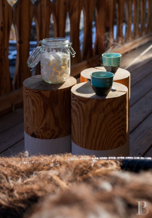 À Cordon, en Haute-Savoie, un chalet raffiné ouvert sur la chaîne du Mont-Blanc - photo  n°16